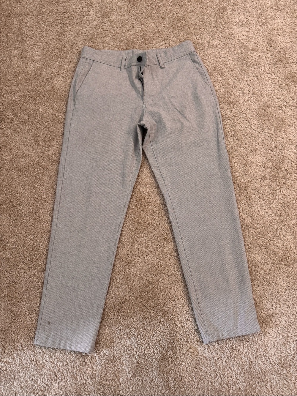 Zara Light Gray Men's Dress Trousers